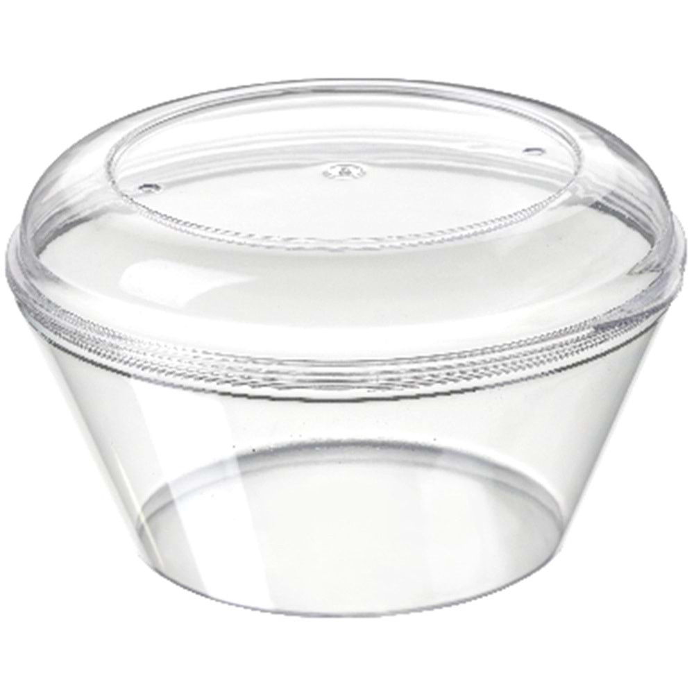 OFS-15 KRİSTAL PUDİNG-SÜTLÜ TATLI KABI + KAPAK 30LU