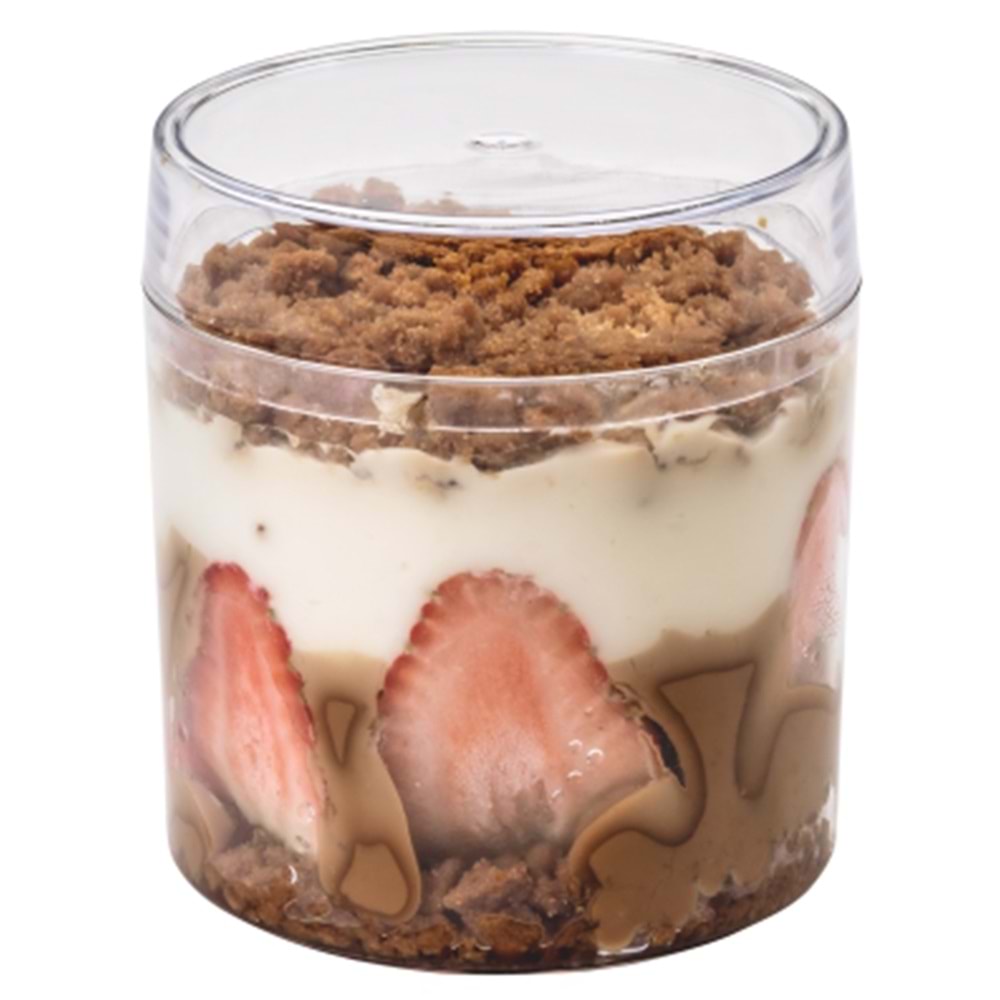 OFS-10 KRİSTAL MAGNOLYA KAVANOZ + KAPAK 16LI