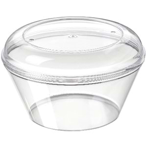 OFS-15 KRİSTAL PUDİNG-SÜTLÜ TATLI KABI + KAPAK 30LU