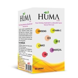 NATURALİVE HÜMA MULTİVİTAMİN 60 TABLET