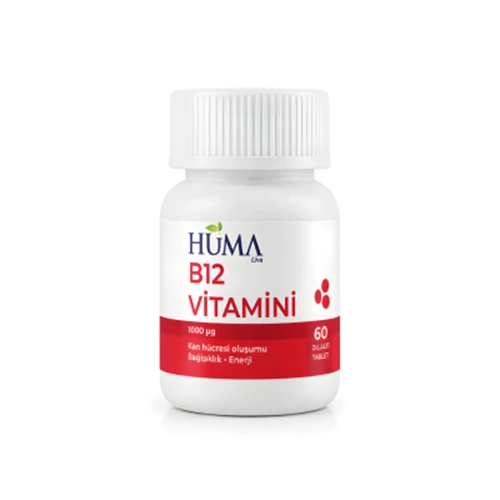 NATURALİVE HÜMA B12 VİTAMİN 60 TABLET